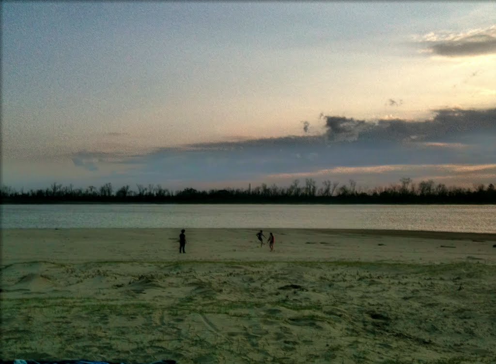 Sunset on Point Claire