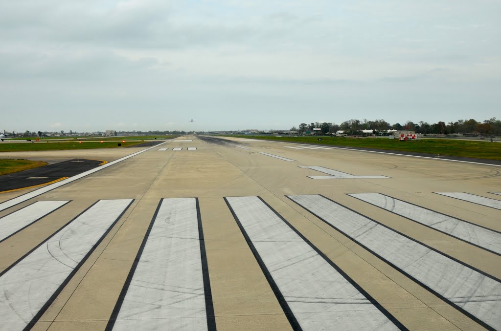 Runway at New Orleans International Airport