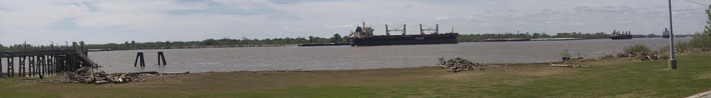 Mississippi river in Kenner LA
