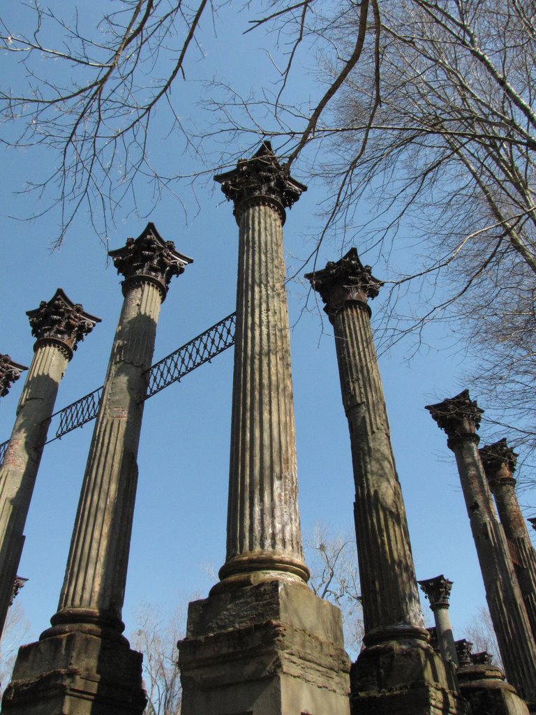 Ruins of Windsor, Port Gibson, Mississippi