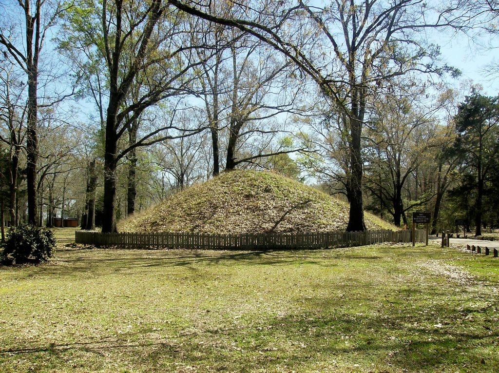 Conical Burial Mound, Marksville Mounds, Marksville, Avoyelles Parish, Louisiana