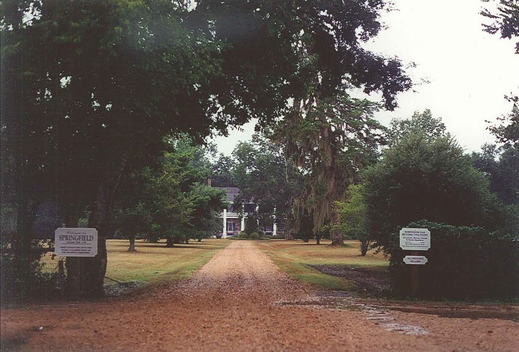 1786 Springfield Plantation, Andrew Jackson was married here in 1791 (8-8-2000)