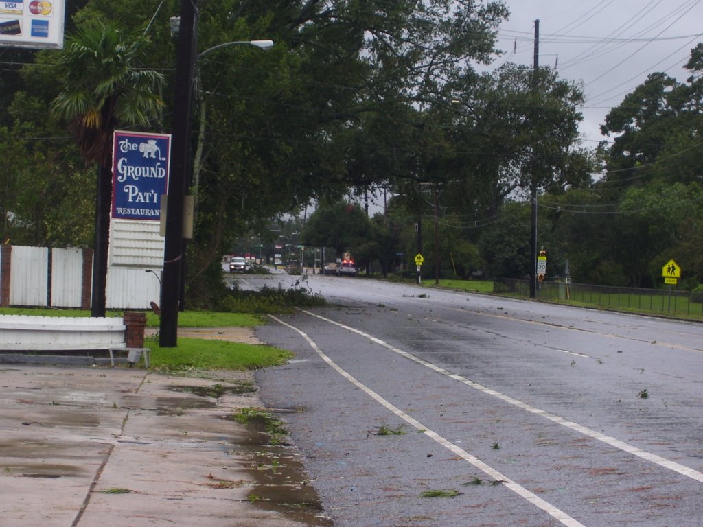 Johnston st. after Hurricane Gustav.  11/01/2008