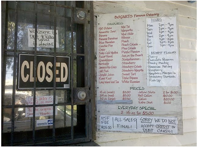 Bogart Menu