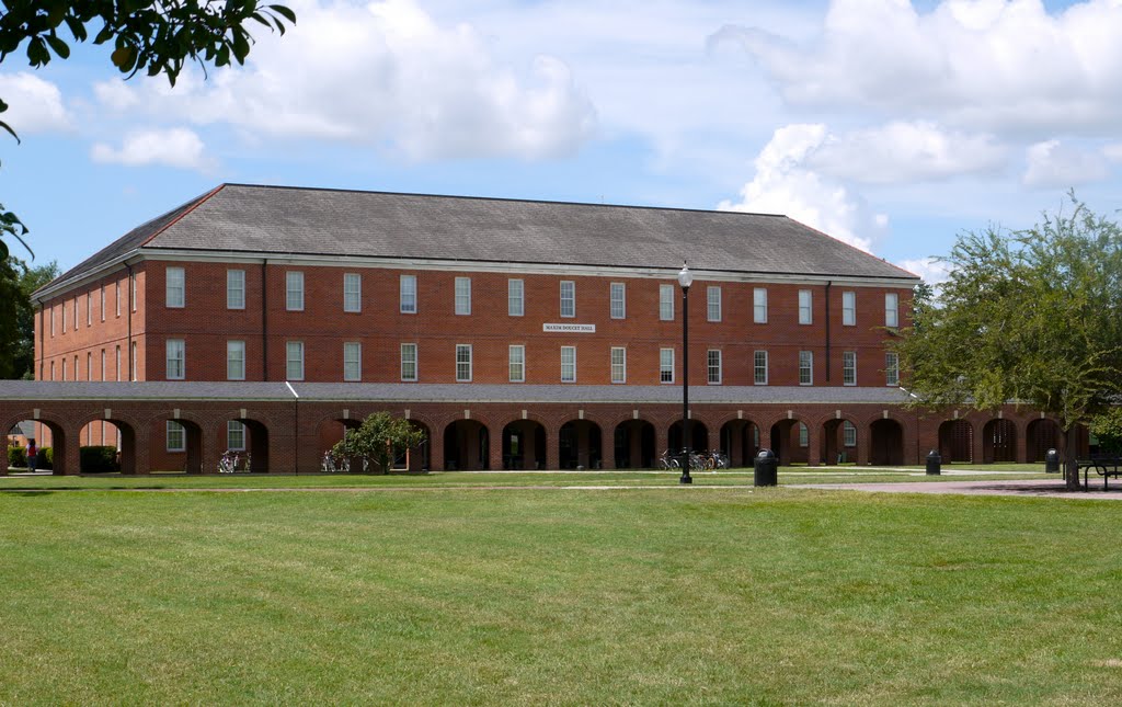 Dustys view of Maxim Doucet Hall