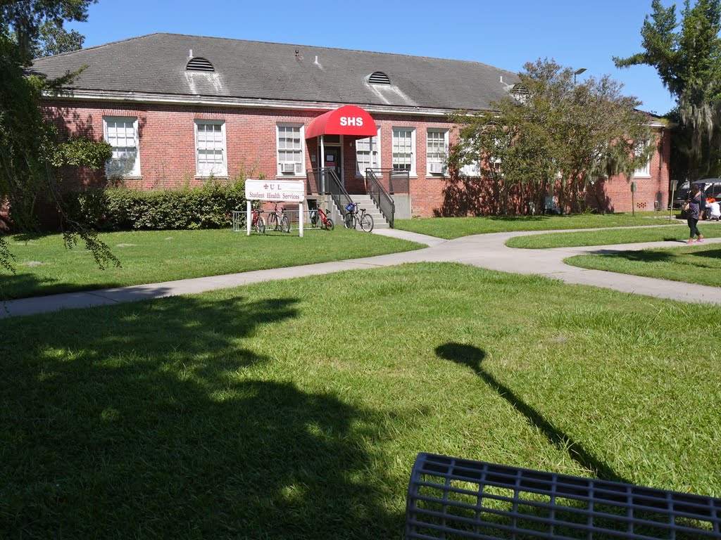 Dustys view of ULL Student Health Services