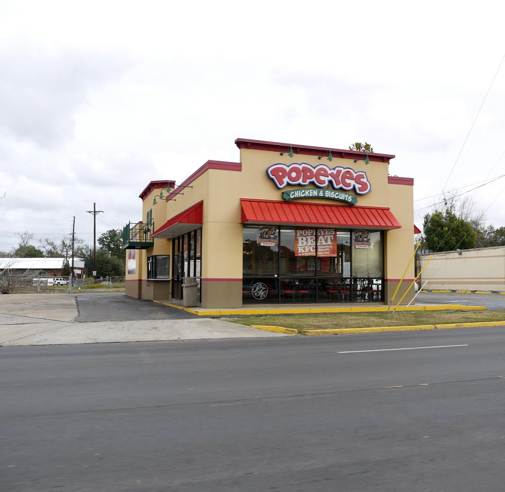 Dustys view of Popeyes