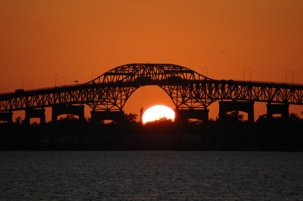 Sunset in Lake Charles