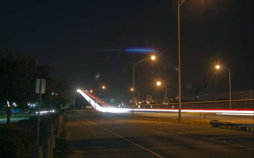 I10 looking west at Calcasieu river bridge