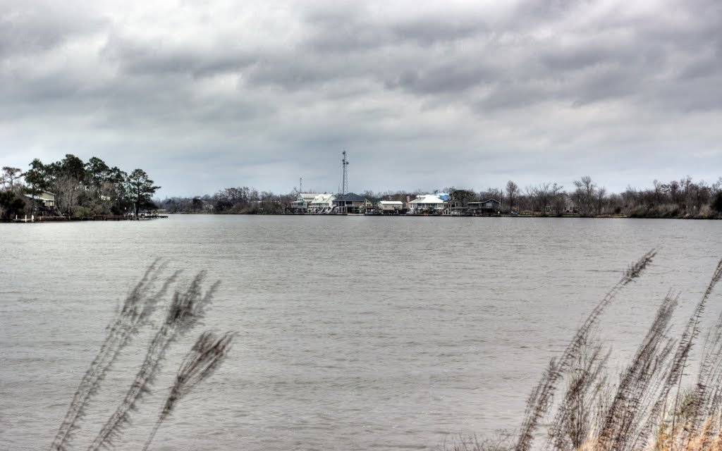 River Rd in north Lake Charles