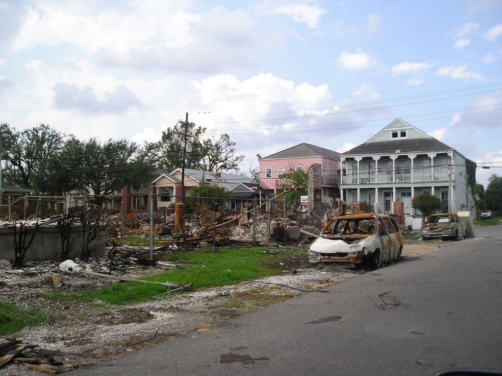 Camp and Upperline; September, 2005