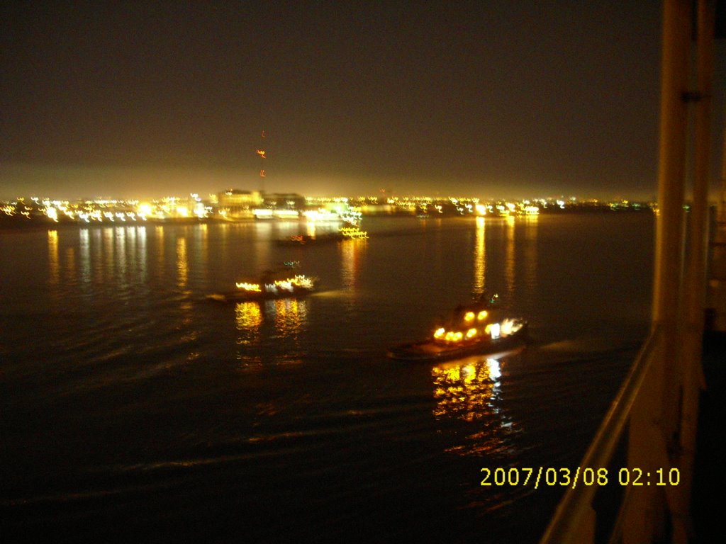 New Orleans at night