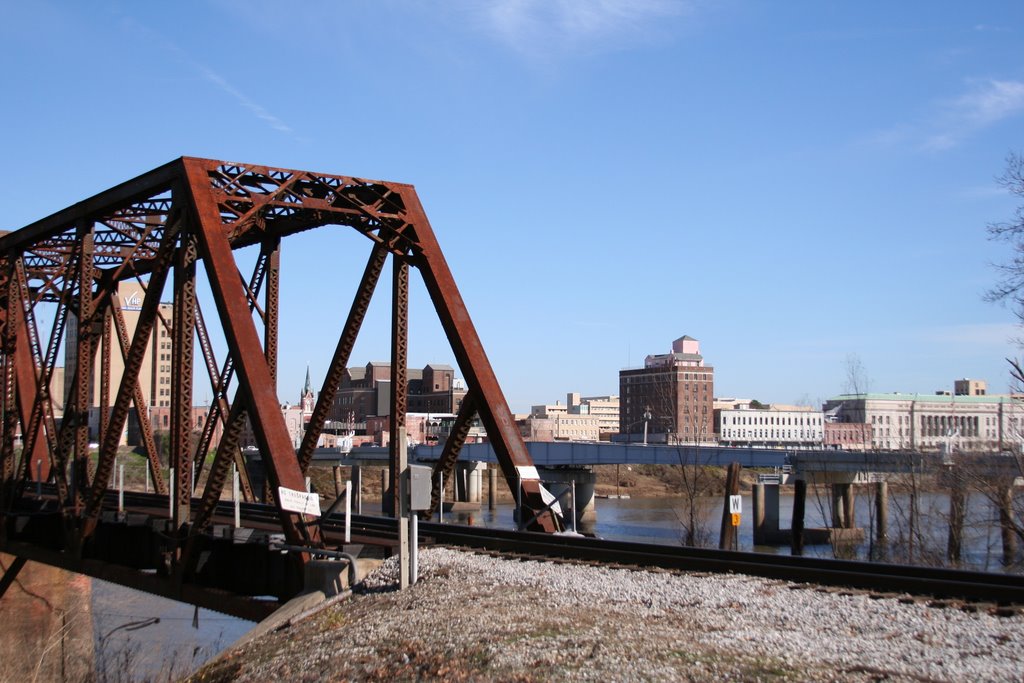 Railroad Bridge ~ West Monroe Side