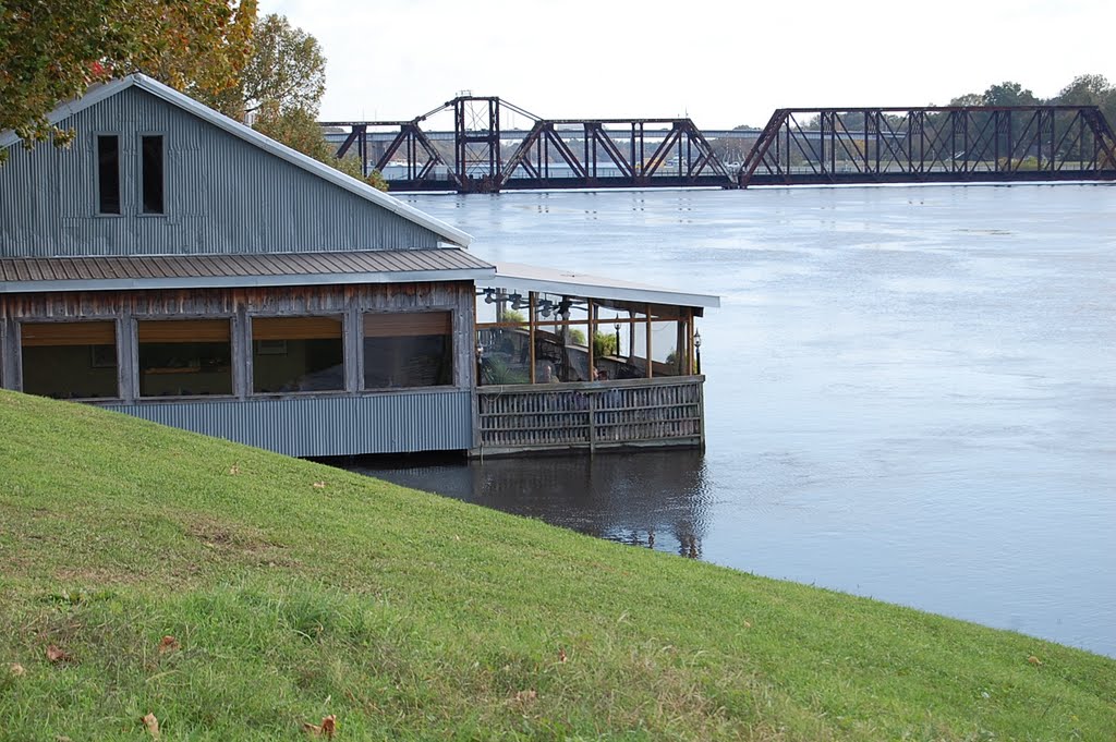 High water on the Ouachita River 2009