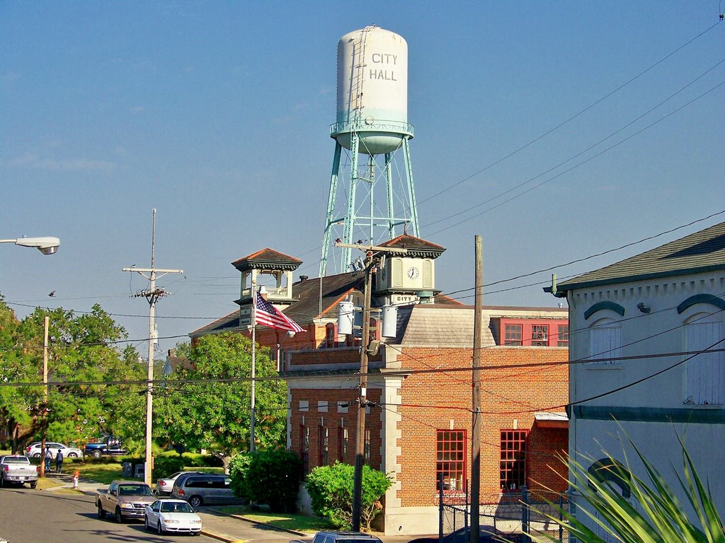 Looking towards City Hall from c-wall