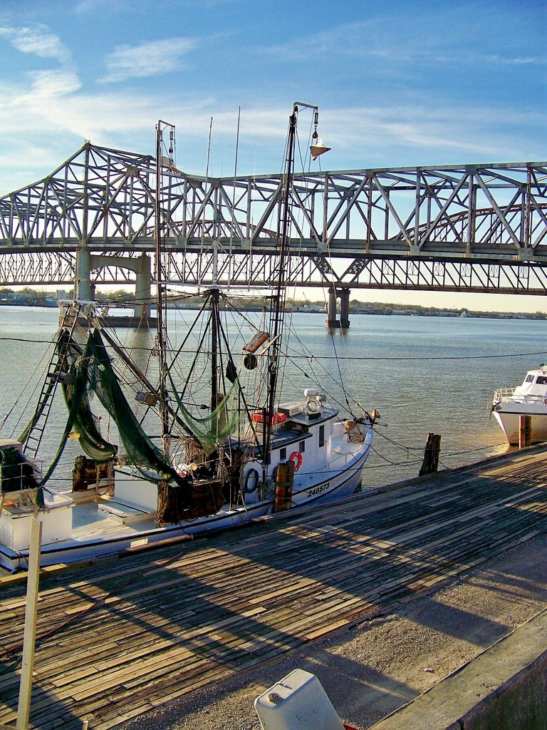 Morgan City waterfront