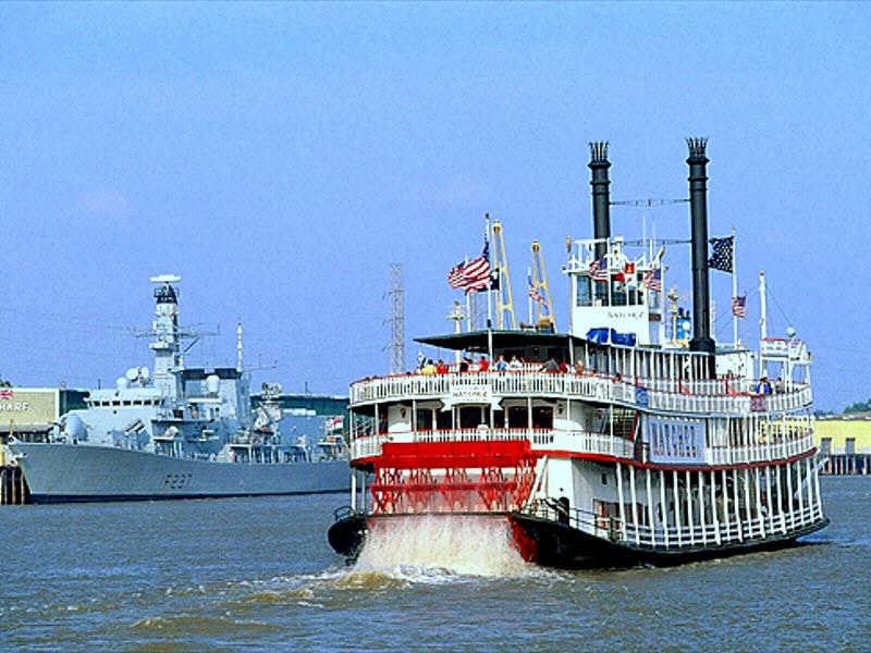 USA, La louisianne, le Natchez sur le Mississippi à New Orléans