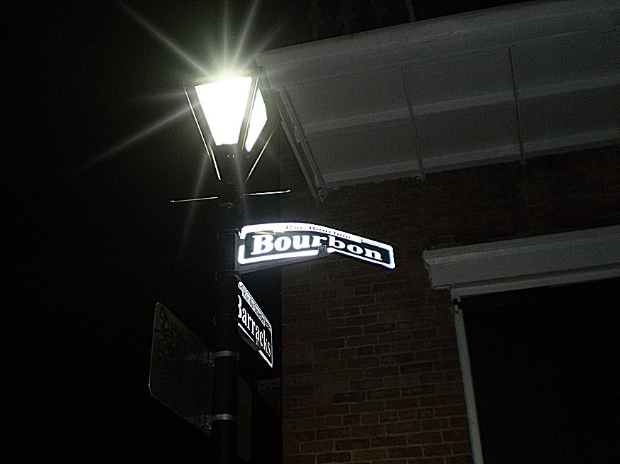 Bourbon Street Lamp post