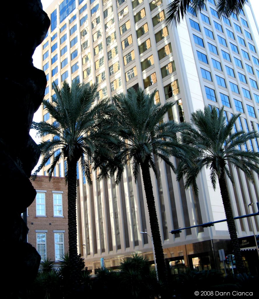 2008 - 21:01Z - Looking WSW - Loews New Orleans Hotel.
