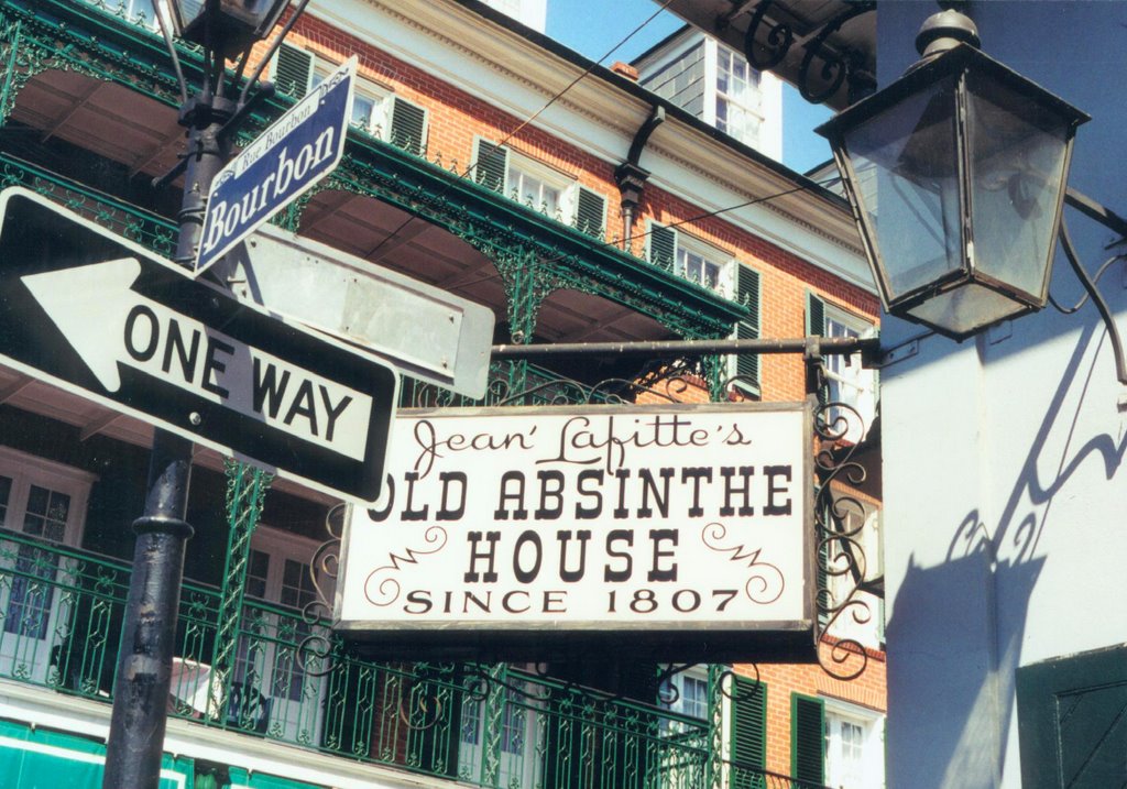 Signs, French Quarter, New Orleans (8-2000)