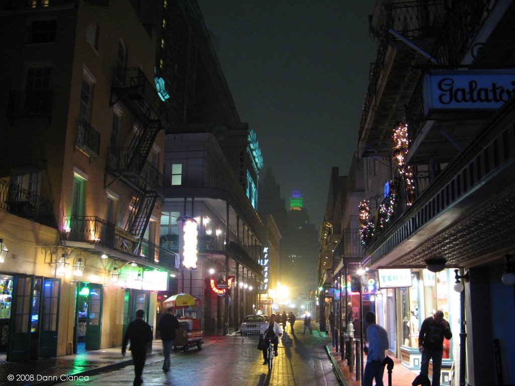 2008 - January 23rd - 06:12Z - Bourbon Street, looking SW.