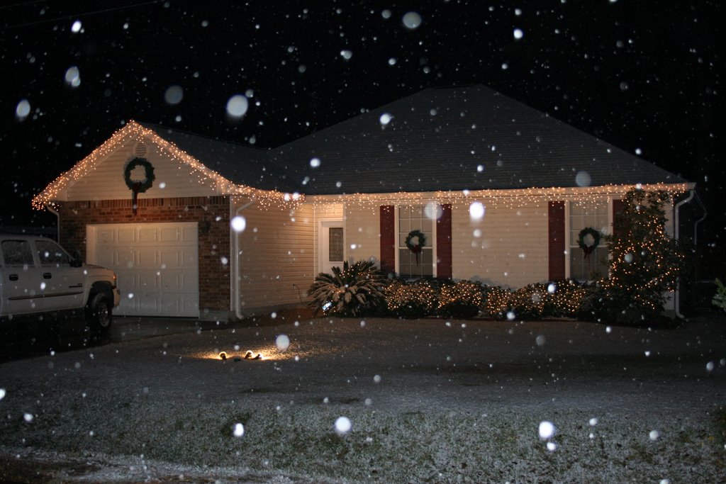 Snow in Hammond!
