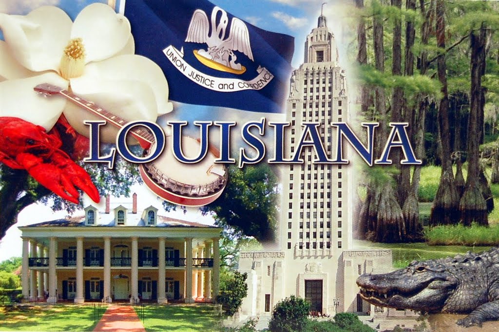 louisiana postcard