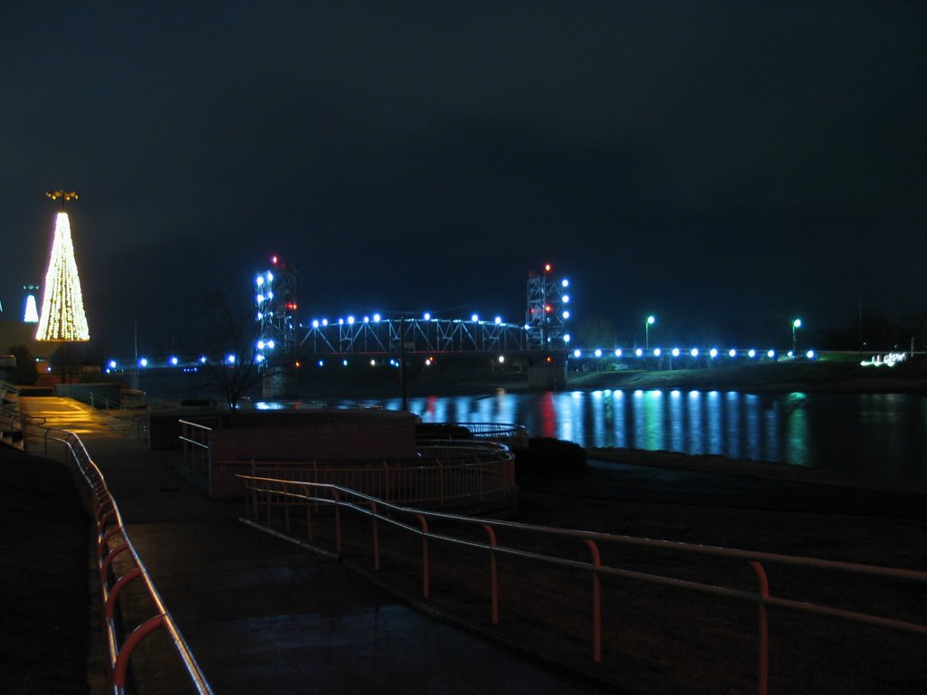 Main Street Bridge at Night