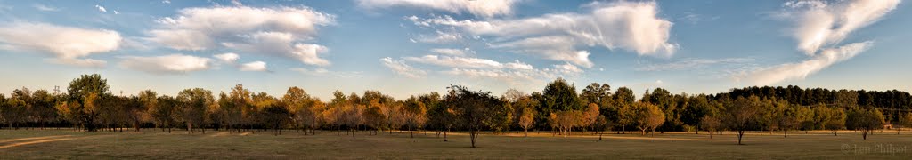 Early autumn colors at Red River Park