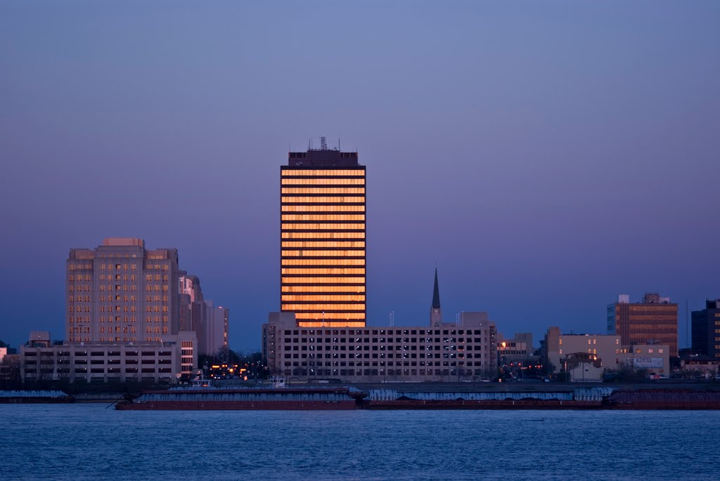 Baton Rouge at Dusk