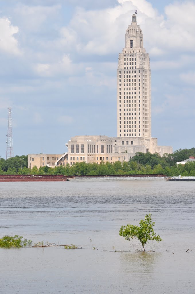 Downtown Baton Rouge Flood 39 feet