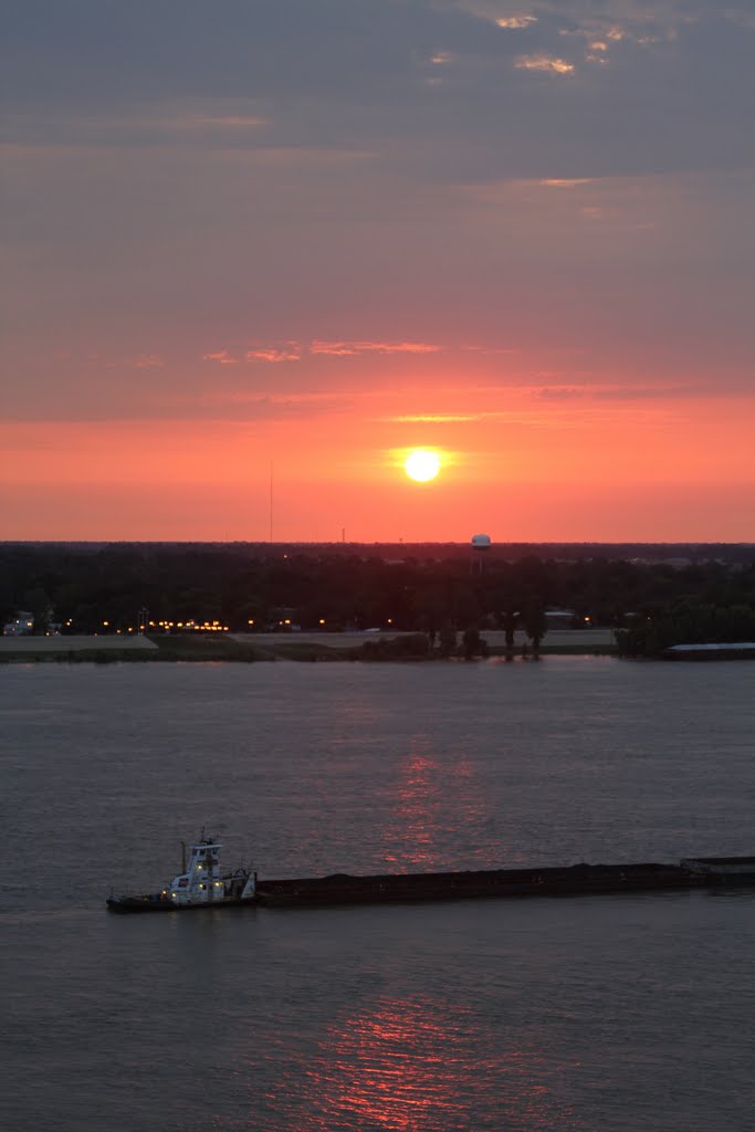 Mississippi River Sunset