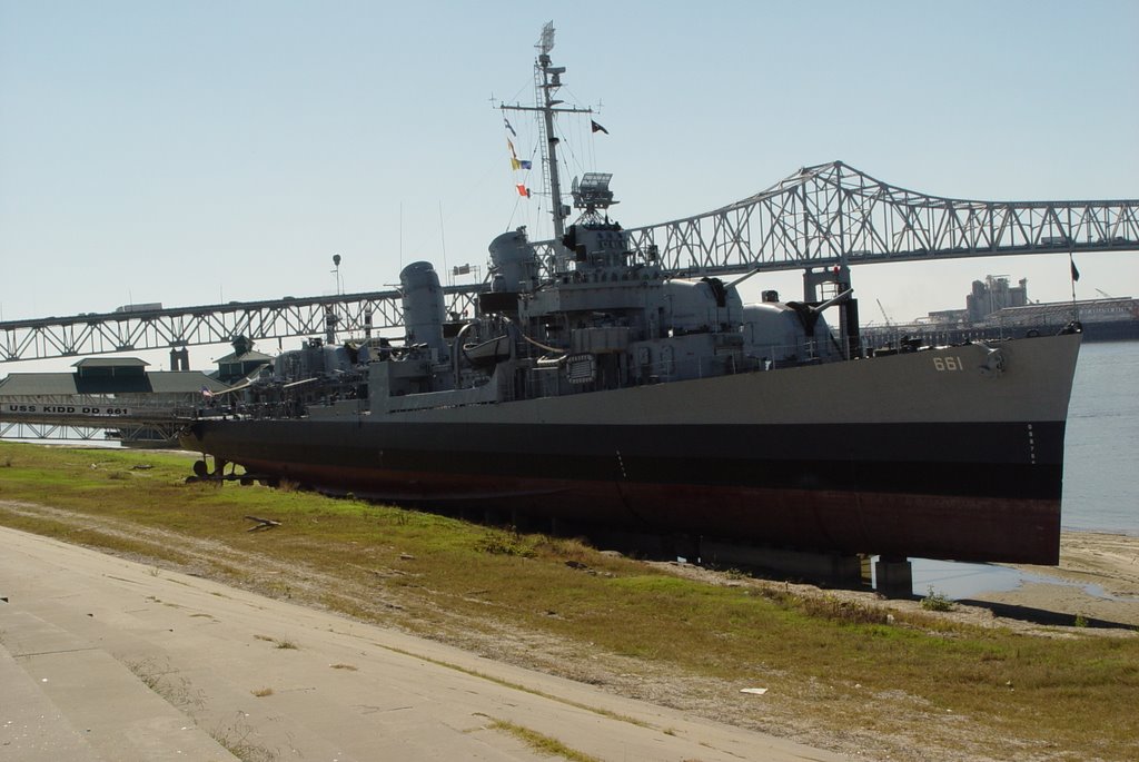 USS KIDD, Naval Museum, Baton Rouge, LA