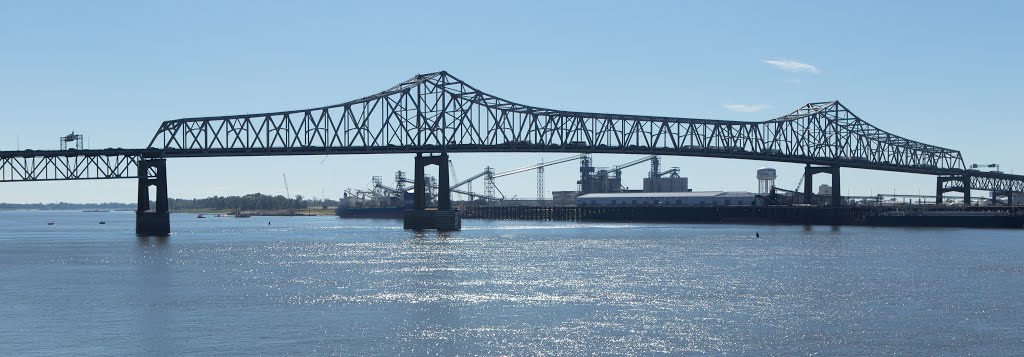 Bridge over the Mississippi - Bâton Rouge - November 2013