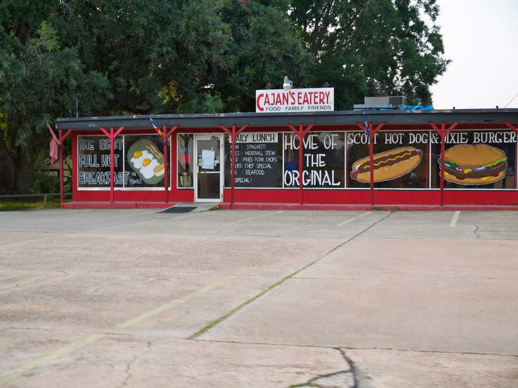 Dustys view of Cajans Eatery