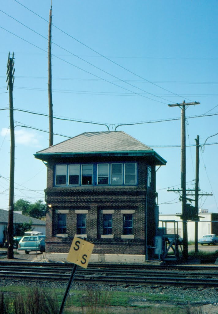 Boston and Maine Railroad Interlocking Tower at Ayer, MA