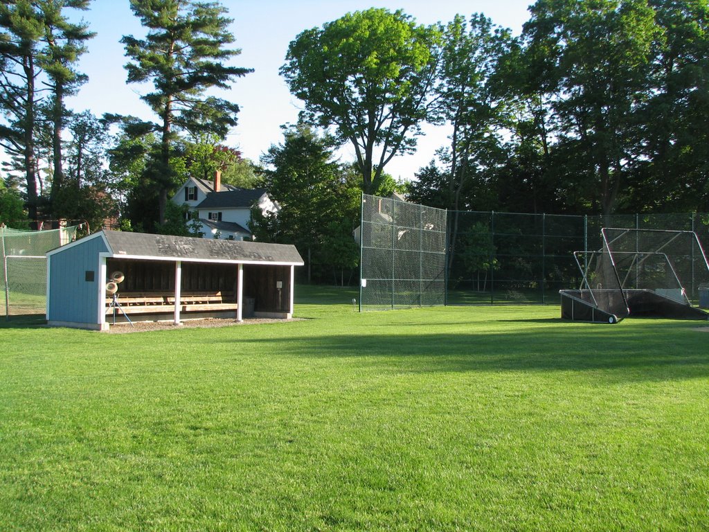 Andover, looking northwest from Ball Field