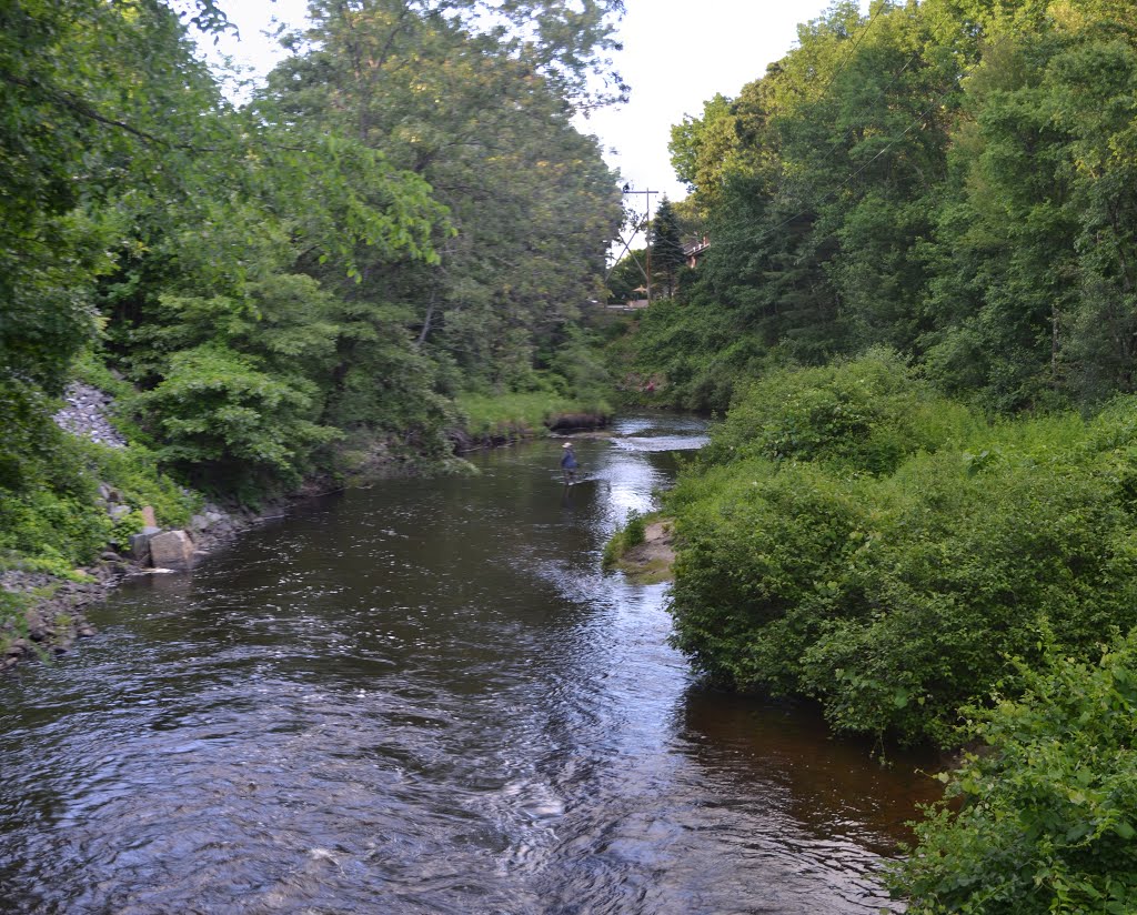 Fishing in the Shawsheen River