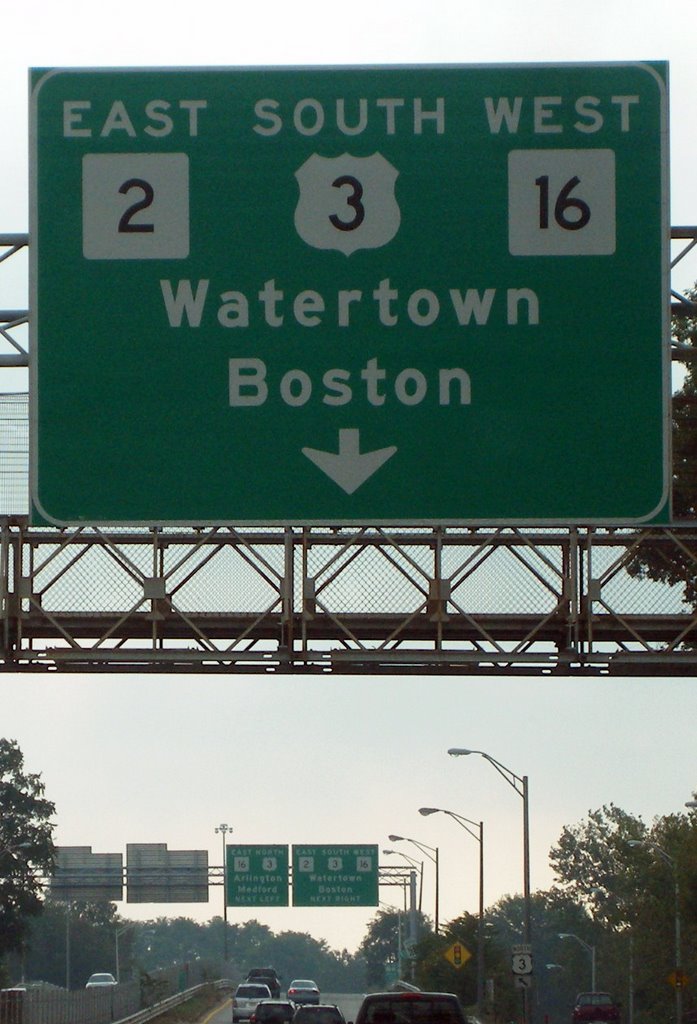 Street signs, New England style