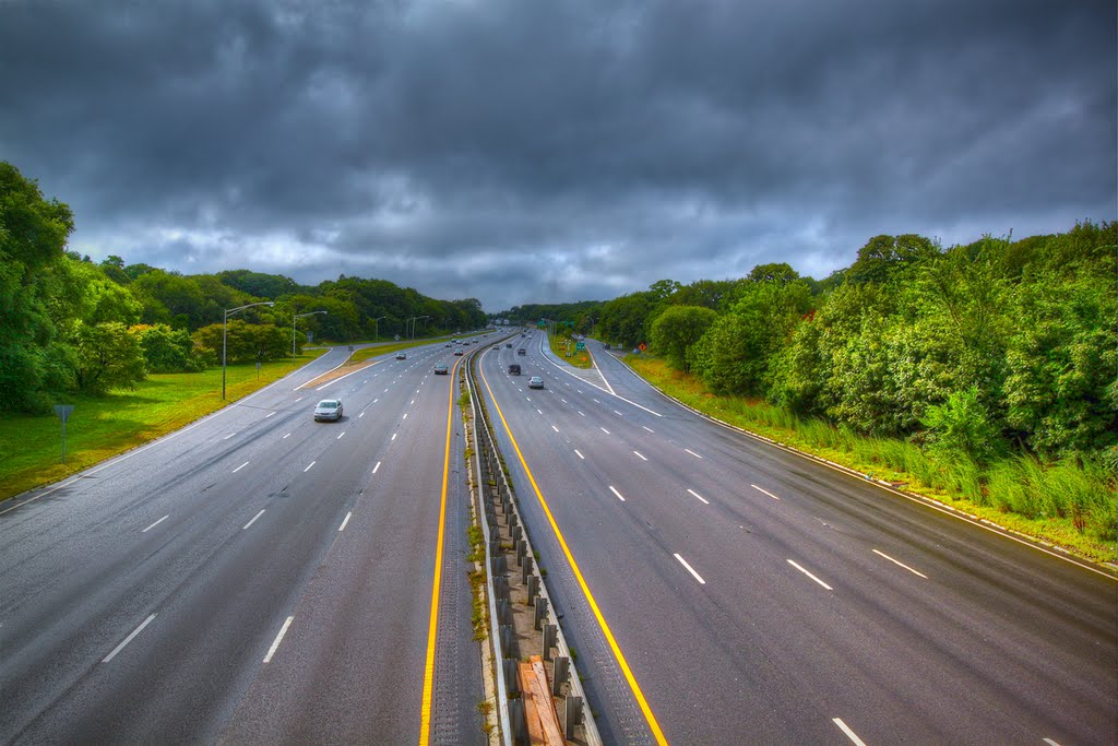 Route 2 in Arlington, MA