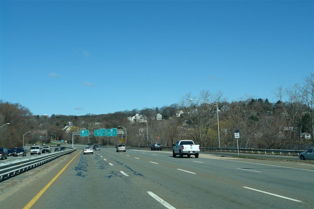 Route 2 West along Spy Pond - Arlington, MA