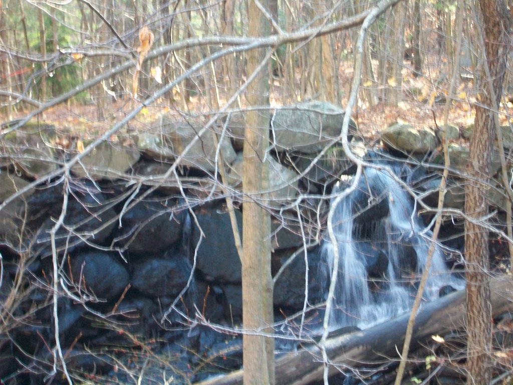 Manmade Waterfall