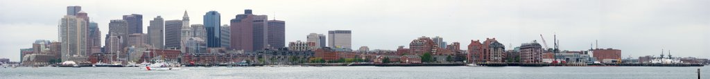 Boston Downtown from Maverick
