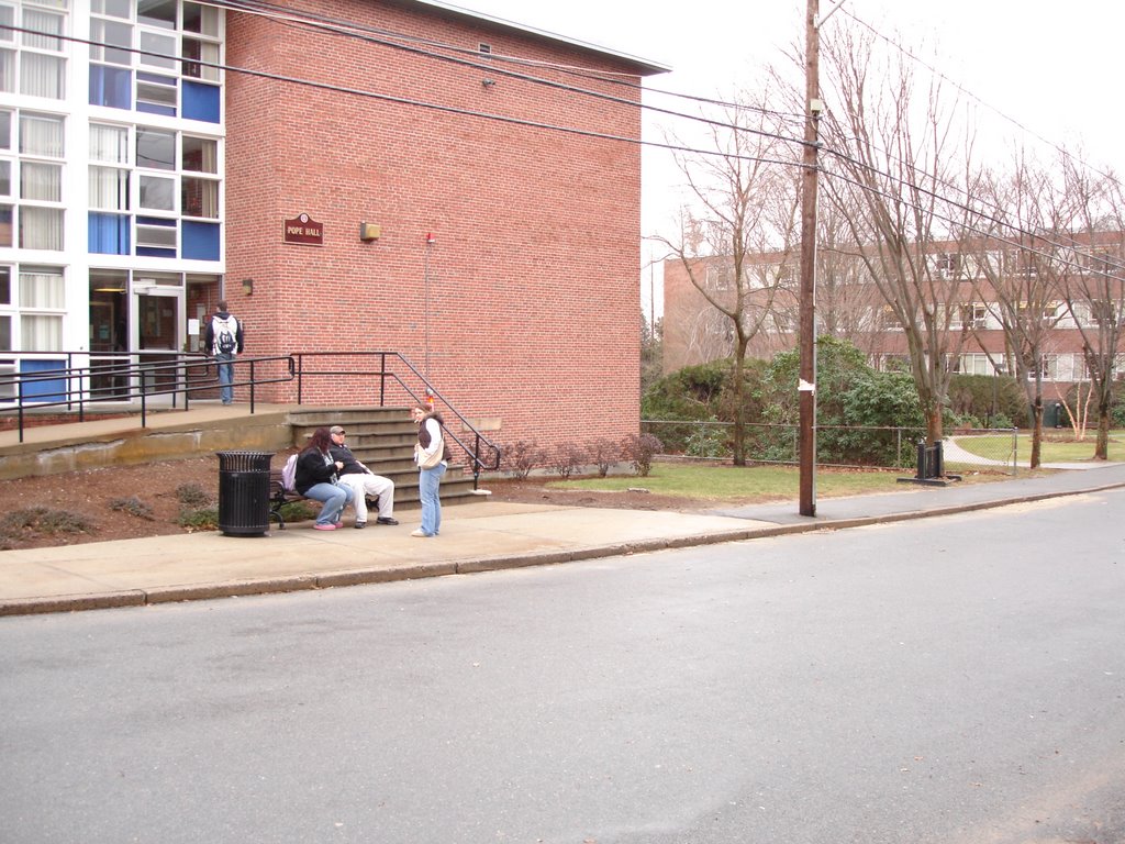 Pope Hall Bus Stop