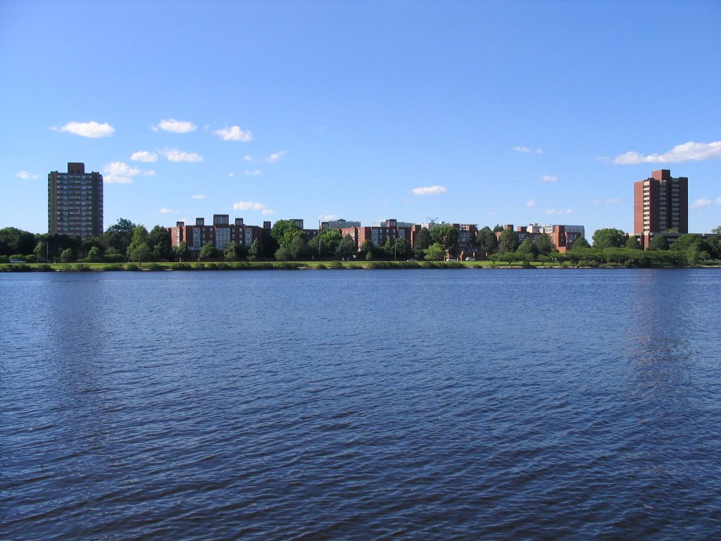 Looking Over the Charles Towards Cambridge