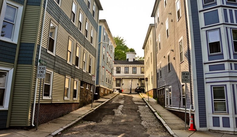 blind street