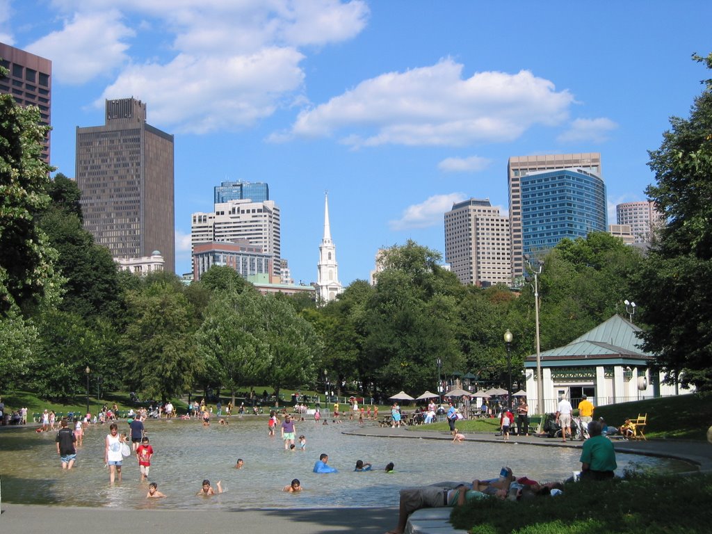 Boston Common - Frog Pond, Boston