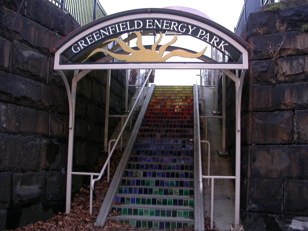 Greenfield Energy Park Stairway