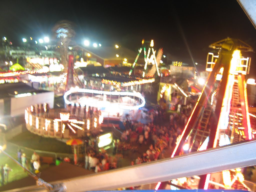 Fairgrounds at Night