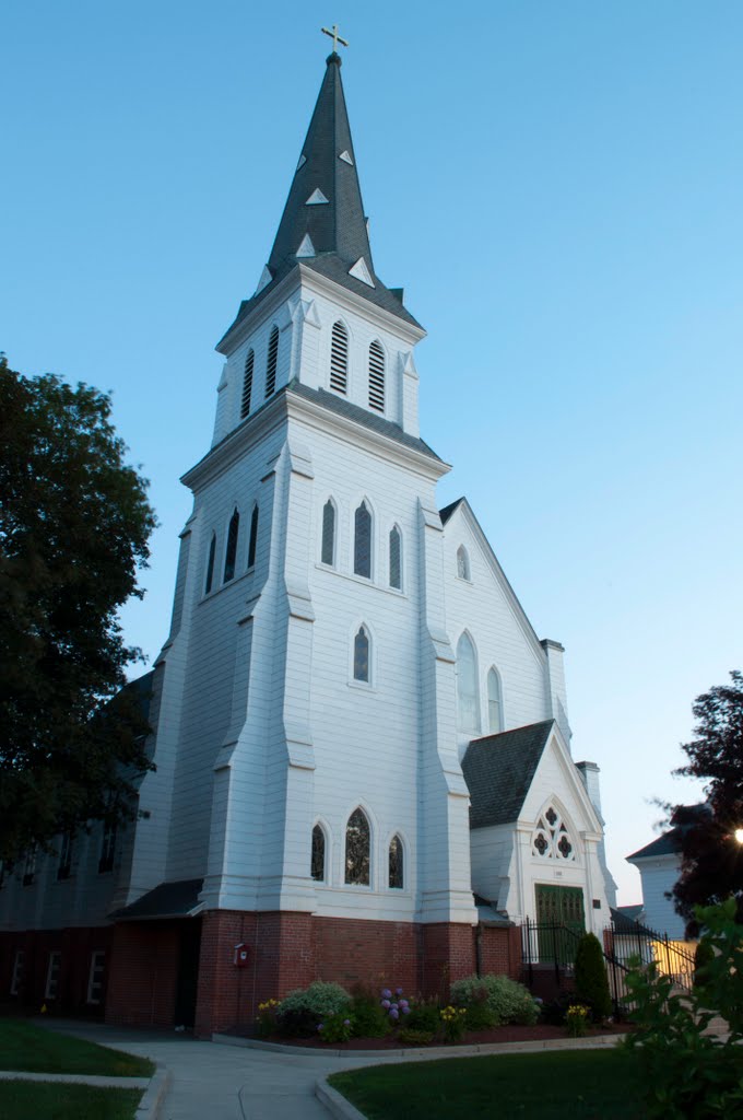 Holy Trinity Rectory Church Downtown Greenfield, Massachusetts